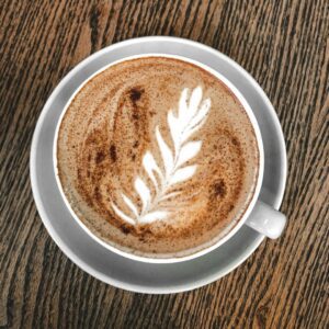Frothy Vanilla Latte