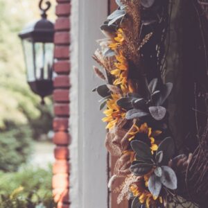 Golden Harvest Wreath