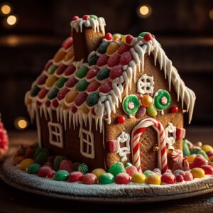 Tempting Gingerbread House