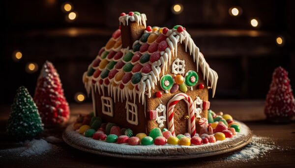 Tempting Gingerbread House