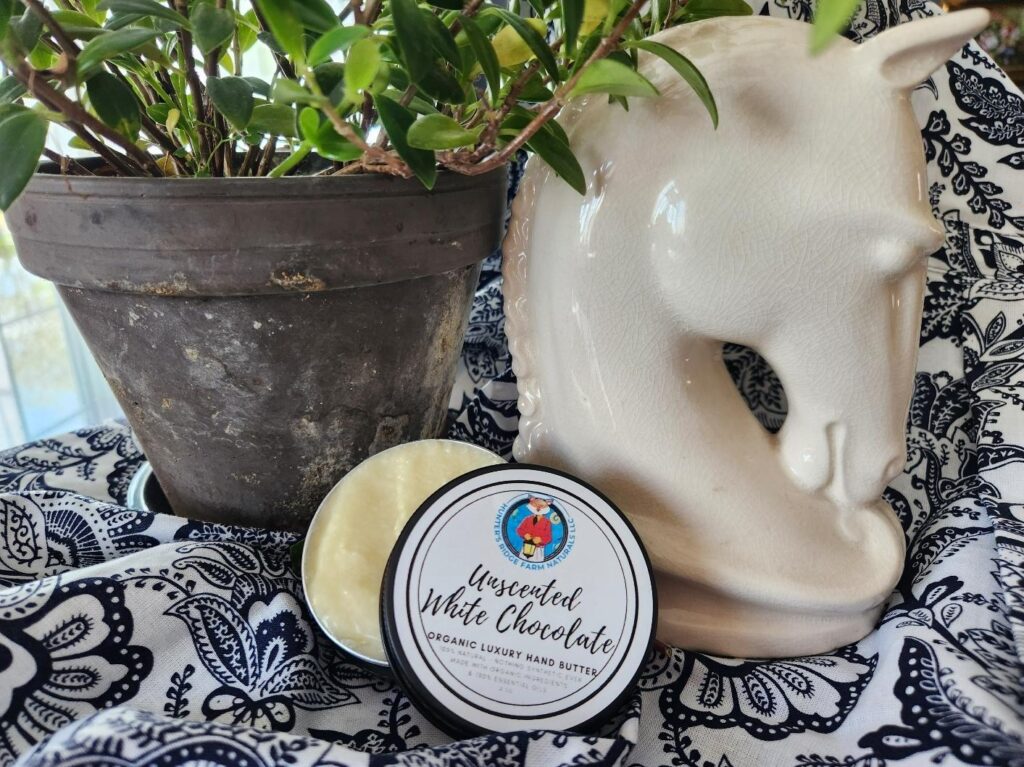 Organic White Chocolate-Unscented Hand Butter