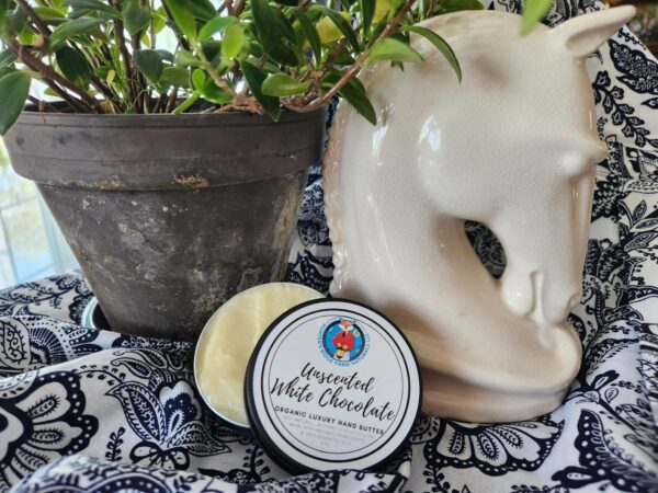 Organic White Chocolate-Unscented Hand Butter