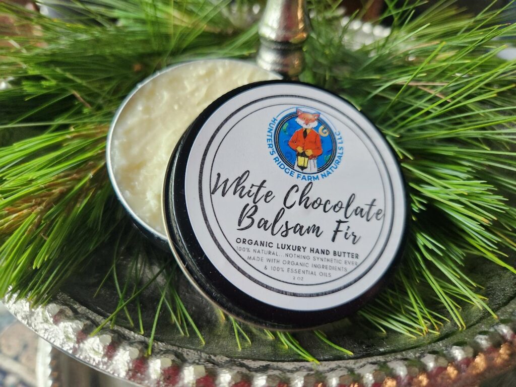 Organic White Chocolate-Balsam Fir Hand Butter image