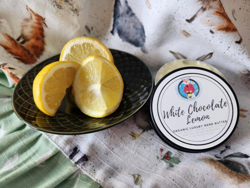 Organic White Chocolate-Lemon Hand Butter pic