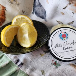 Organic White Chocolate-Lemon Hand Butter pic