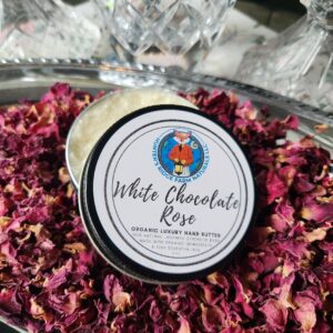 Organic White Chocolate-Rose Hand Butter image