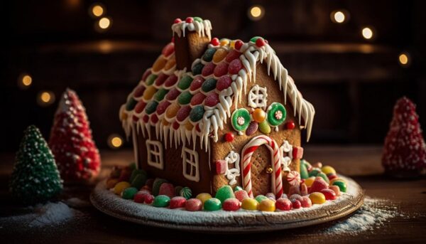 Tempting Gingerbread House